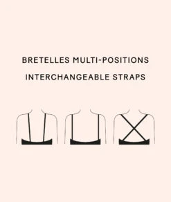 Bandeau Push Up Bretelles Amovibles, Bonnet A-B -Boutique De Mode Luxe FICHE PRODUIT INVISIBLES 6